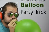 Explodierende Ballons ohne es zu berühren