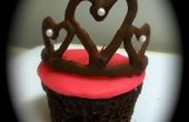 Schokolade Tiara Cupcake Topper