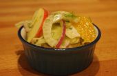 Fenchel-Salat mit Äpfeln & Orangen