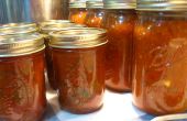Canning Tomaten: Geröstete Salsa