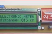Wie erstelle ich einfache elektronische Zähler (Überschall Sensor SRF05)