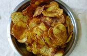 Knusprige Kartoffel-Chips zu Hause machen