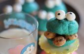 Doppelte Cookie Cookie Monster Cookies! 
