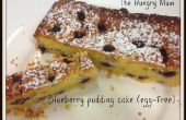 Heidelbeer-Pudding-Kuchen von Grund auf neu