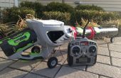 Remote Control Robot Jet Car - Laubbläser