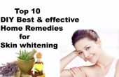 Top 10 DIY Best & wirksame Hausmittel für die Haut Whitening