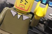 3D gedruckte Lego Guy / Finishing PLA