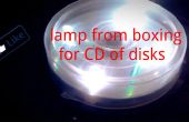 Lampe aus dem Boxsport für CD Datenträger