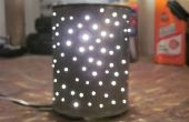 Stern Lampe aus Kaffeedose