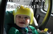 Tipps für Reisen mit einem Baby: Babykleidung Verpackung