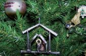 Geschweißte Nagel Christmas Tree Ornament
