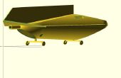 3D-Druck eine Bizarre Flugzeug-Design aus dem 20. Jahrhundert