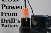 USB-Stromversorgung von Drill Batterie