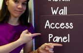 Wand-Access-Panels installieren