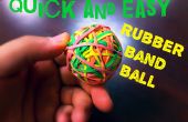 Schnelle und einfache Gummiband-Ball