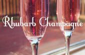 Rhabarber-Champagner