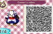 Connors Roben in Animal Crossing neues Blatt