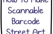 Die ultimative Nerdbait: Wie erstelle ich scanbare QR-Code, Bar Code Streetart