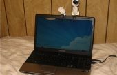 Webcam-Halterung für Laptop oder Bildschirm - einfach und billig
