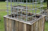 Bauen eine große selbst Bewässerung Garten & Gewächshaus aus wiederverwendeten Materialien
