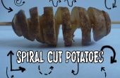 Spirale geschnitten Kartoffeln