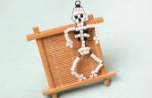 Machen Perlen menschliches Skelettes Modell für Kinder