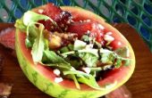 Gegrillter Wassermelone Salat mit Kerbel