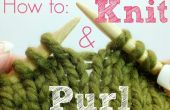 How to Knit & Purl... und Reime! 