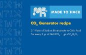 Hausgemachte DIY CO2-Generator