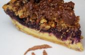 18 Ziffer Blueberry Cheesecake Pi Pie