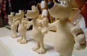 Machen eine Armee von Gromit (Claymation Formenbau)