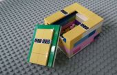 Schieben Sie Top LEGO-Box