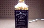 How To Turn eine leere Jack Daniels Flasche in einer Lampe