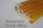 Hausgemachter Honig-Sticks