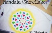 Gefrierschrank Papier Mandala (Schneeflocke) T-shirts