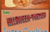 Einfach Halloween-Thema Zuckergebäck