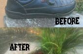 So wechseln Sie einen alten Schuhe in ein Blumentopf (Easy)