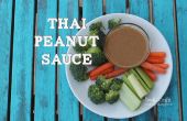 Nachahmer Thai Erdnuss-Sauce Rezept! 