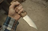 Voll behandeln Bushcraft Messer