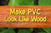 PVC aussehen wie Holz