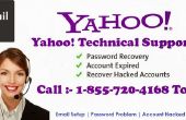 Yahoo Mail Passwort Recovery technischer Support 1-855-720-4168