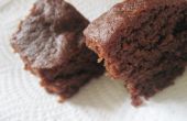 Mikrowelle gebacken kostenlose Brownies Gluten-Milch-Ei