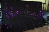 Fiber Optic Sterne Deckenplatte mit Tag mal Stars