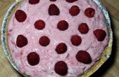 Diabetische freundlich Raspberry Cream Pie