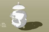 Ein weiteres 3D gedruckt Jack-O-Lantern