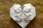 Einfache Origami-Herz