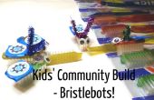 Gemeinschaftlichen Kinder bauen: Bristlebots! 