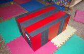 Eine PLYOBOX Konstruktion, AKA Jump Box oder Übung Schritt Kiste. 
