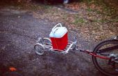 Fahrrad-Anhänger DIY Boot Anhänger Tag entlang Trailer Buddy Trailer Multi Purpose