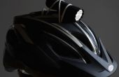 $3 Helmet-Mounted Bike Light